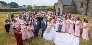 Flowers and more flowers for Sean and Montana Willington’s wedding