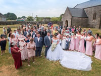 Flowers and more flowers for Sean and Montana Willington’s wedding