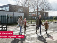 Slower speeds, safer streets. Speed limit changes to 20mph in Wales