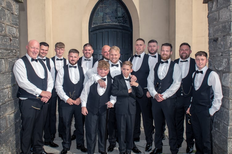 Stacey and Tom wedding photo