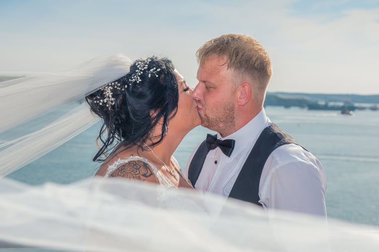 Stacey and Tom wedding photo