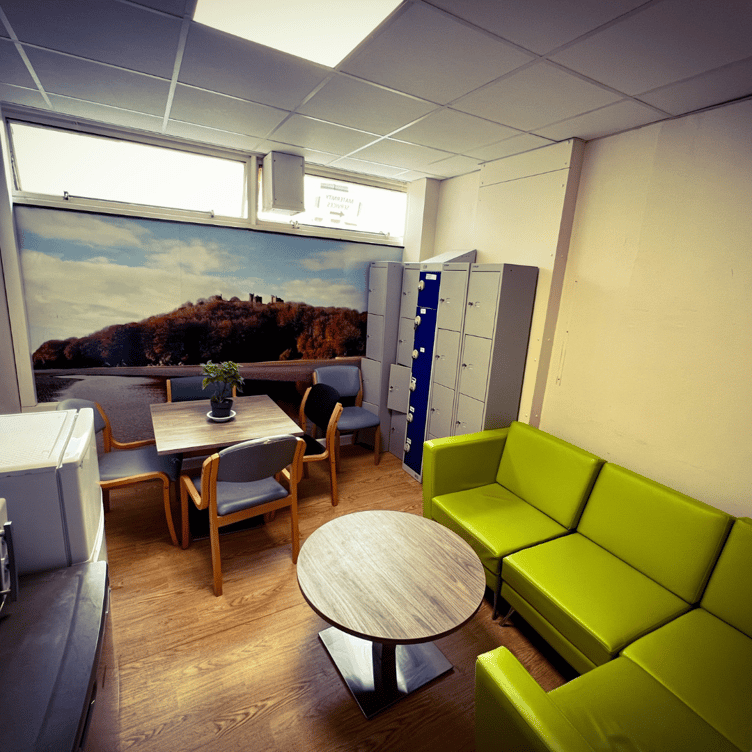 Gwenllian Ward staff room