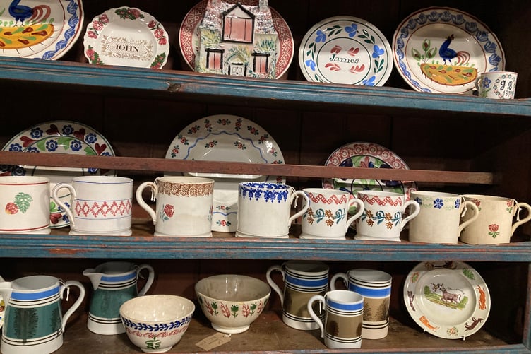 Llanelly Pottery at National Botanic Garden Antiques Fair