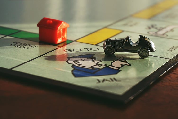 Photo by Suzy Hazelwood: https://www.pexels.com/photo/miniature-toy-car-on-monopoly-board-game-1422673/