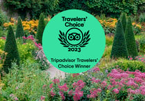 Gardens delighted to win 2023 Trip advisor Travellers’ Choice Award