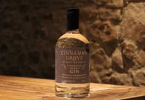 Ludchurch WI ladies sample gin from Haverfordwest distillery