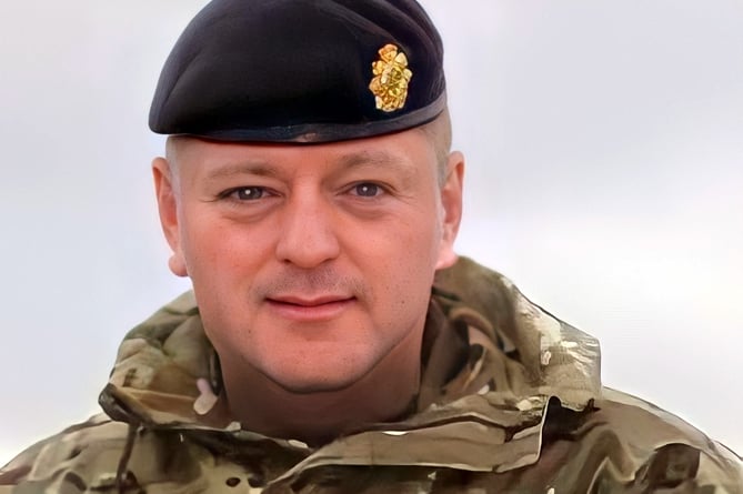 SERGEANT PIKE: Alan served for over 24 years in the Armed Forces