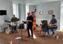 Inflation hits as John Gibbon Trio swells to four at Tenby Jazz Lunch
