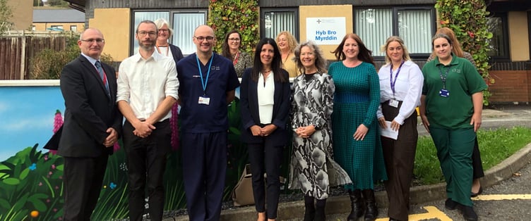 Children's Commissioner visits the new Wellbeing Hub for children in Carmarthen