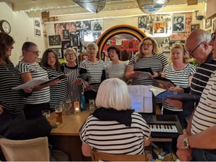 RNLI November Fish Supper and Songs at Pembroke Town Hall