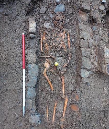 Human remains uncovered at the former Ocky White department store