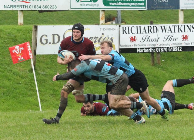 Tom Powell Narberth Otters rugby.
