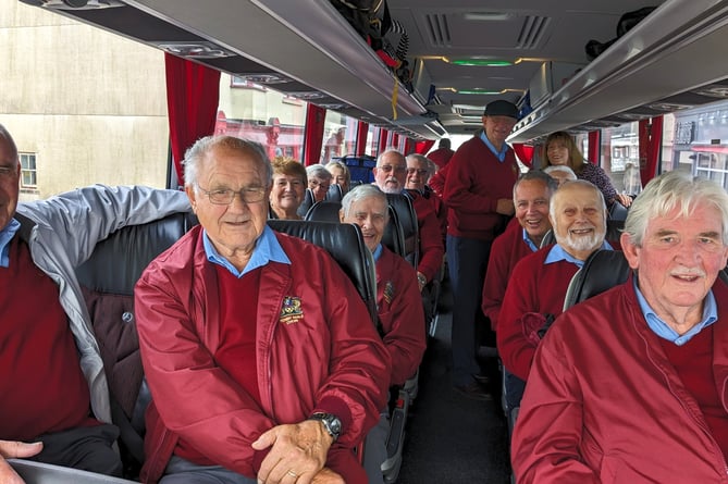 Tenby Male Choir off to Bath