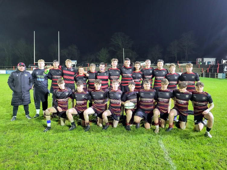 Tenby Swifts Under 16s team