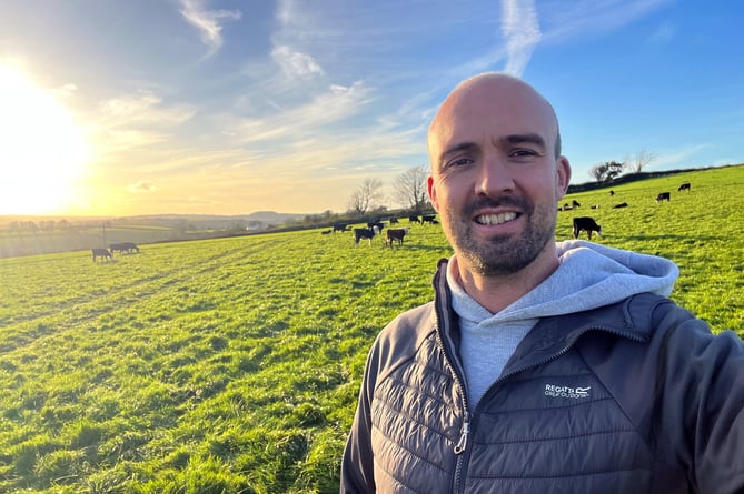 Whitland farmer Aled Picton Evans, one of three producers who will speak at the HCC Conference on November 9.