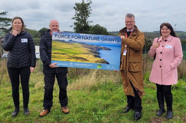 Henry Tudor School will be using their grant to rewild areas of land for education purposes.