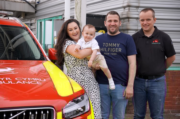 The Howells family meets Dr Mike.