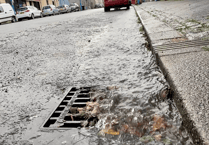 Gutter press? Aftermath of the deluge in Pembroke Dock