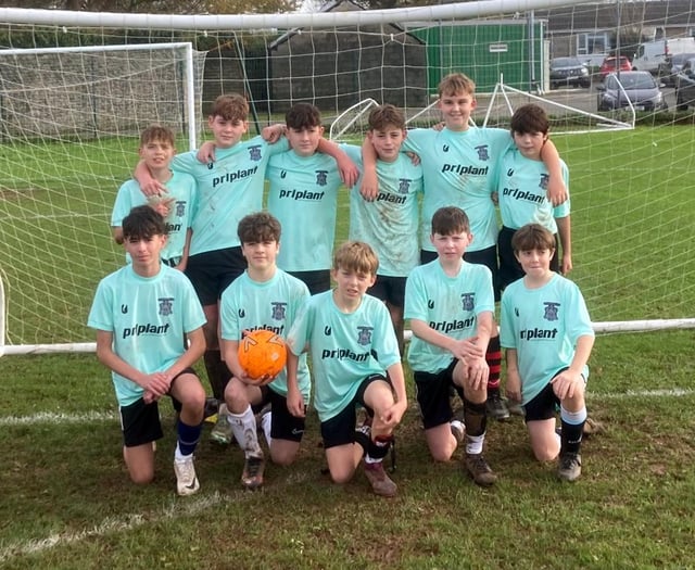 Tenby Under 13s display team spirit