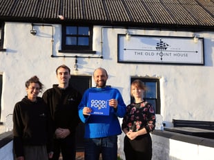 Good Food Award for Pembrokeshire coastal village pub 