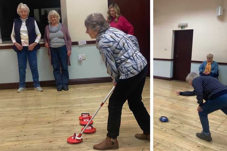 Cosheston WI kurling