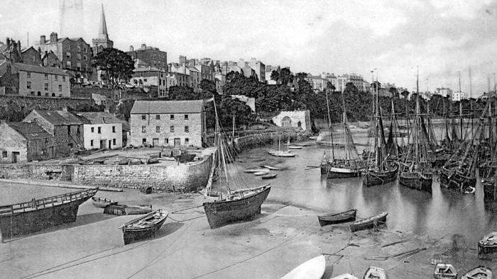 View of the Clubhouse (Sleeman's Stores) in 1900