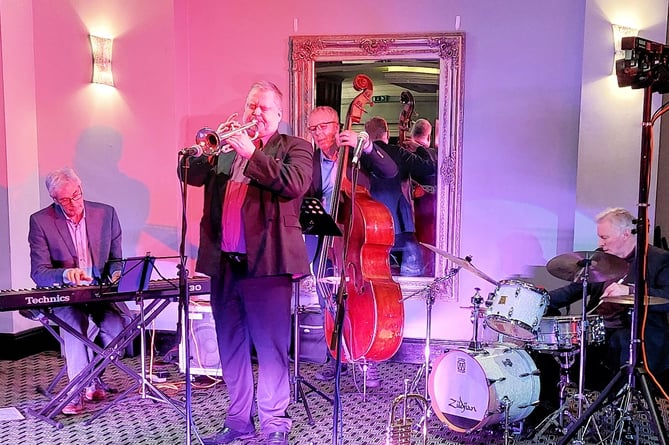 Narberth Jazz were pleased to welcome Keith Little and his 'Swing Four' to The Plas last Thursday evening.