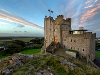Eco-friendly Christmas wreath workshops at Pembrokeshire castle