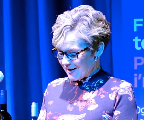 Former mayor of Tenby, Cllr Sam Skyrme-Blackhall announced the Millbay Homes sponsored Community Volunteer Award