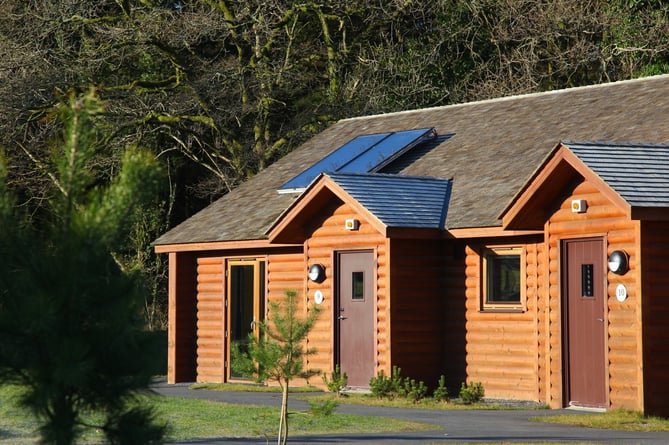 Caldey Lodges - six have already been adapted for guests with accessibility needs.