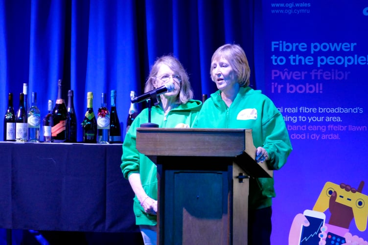 Jan and Jane from Greenacres charity shop in Narberth