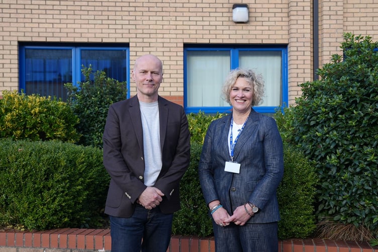 Architect Michael Pawlyn and Head of Built Environment Wendy Weber