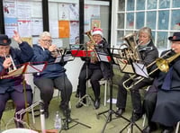 Getting to sound a lot like Christmas at Pembroke Craft Fair