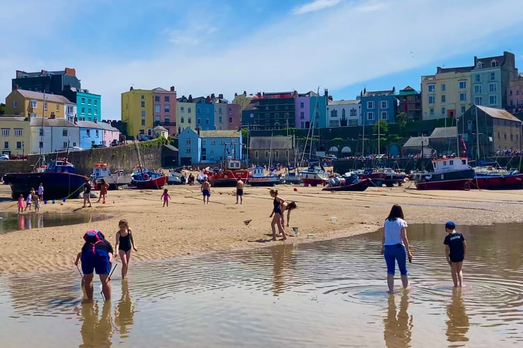 Tenby harbour