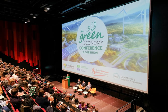 The Green Economy Conference opening session