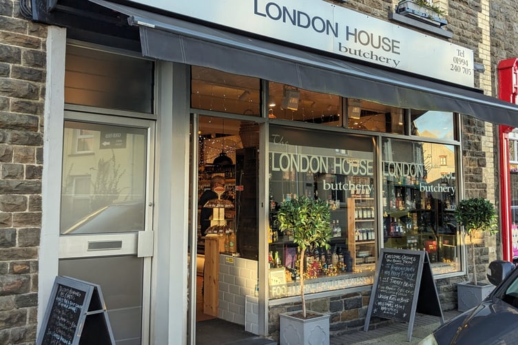 London House butchers Whitland