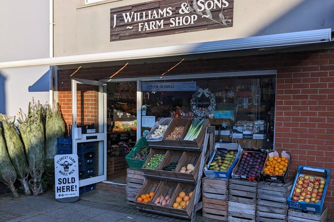 J Williams & Son Farm Shop, Whitland