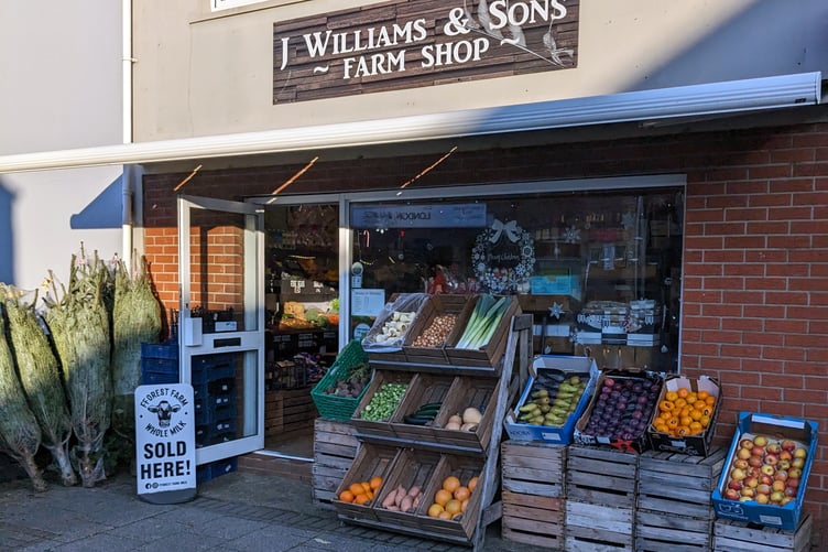 J Williams & Son Farm Shop, Whitland