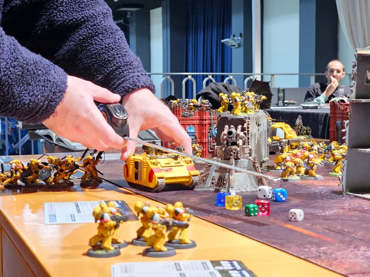 Games in action at Tenby’s first Games Festival