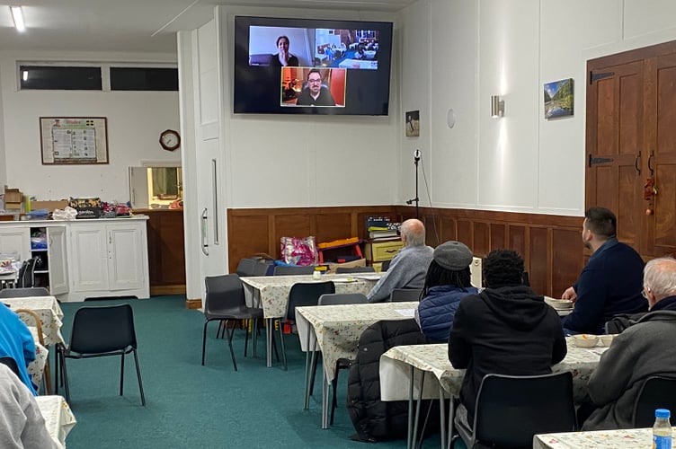PPSC Iranian evening at Bethel Chapel, Pembroke Dock