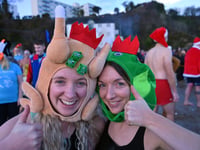 A touch of Disney magic set to land at Tenby's Boxing Day charity swim