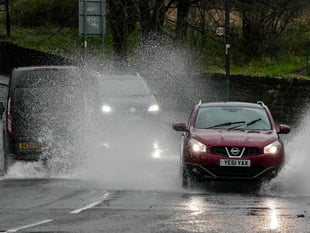 Drivers urged to lower speed and check tyres amid weather warnings
