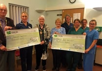 Mayor's Charity Appeals Committee donates £1,000 to Glangwili