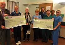 Mayor's Charity Appeals Committee donates £1,000 to Glangwili