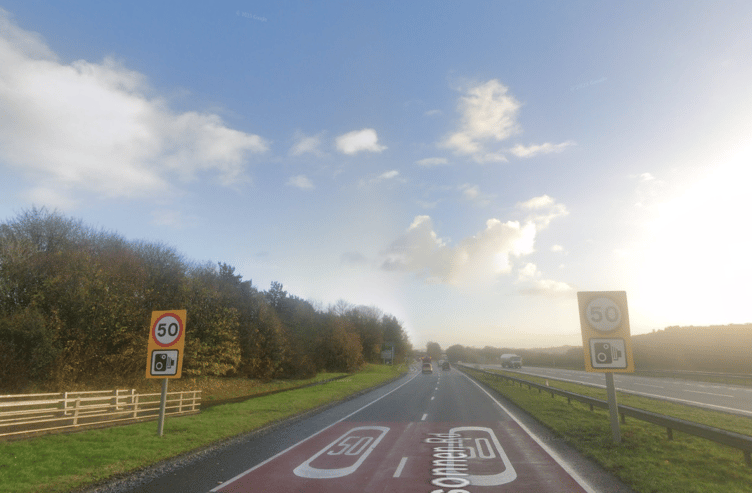 A40 at Llanllwch, Carmarthen