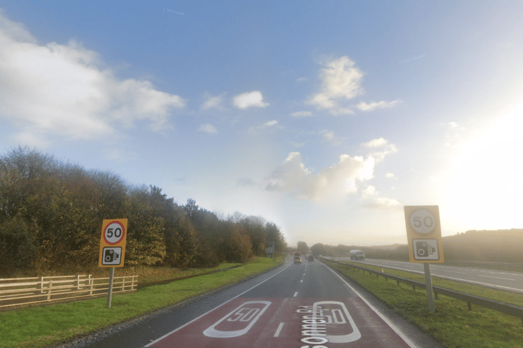 A40 at Llanllwch, Carmarthen