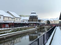 An ice surprise as snow falls in Haverfordwest and Pembroke Dock