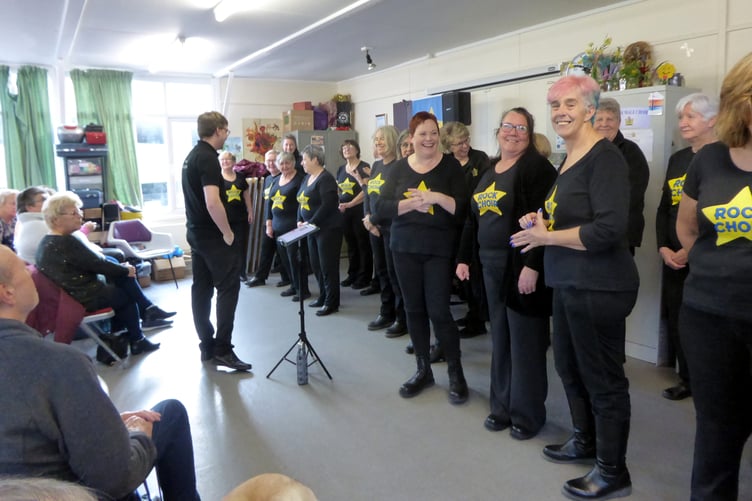 The Rock Choir at Tenby Friendship Club