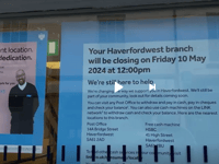 Local Senedd Member responds to news of Barclays Bank branch closure 