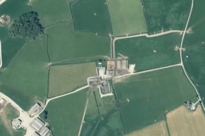 A scheme to modernise 1,100-plus dairy herd Poyston West Farm, Rudbaxton has been backed by planners. Picture: Pembrokeshire County Council webcast.